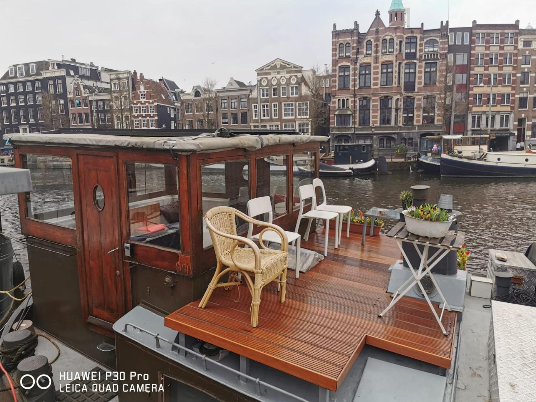 Waterloo Square River Vieuw Houseboat Амстердам Екстериор снимка
